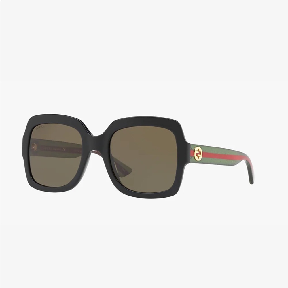 Gucci square sunglasses size 54. Receipt attached